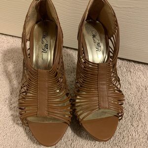 Brown heels